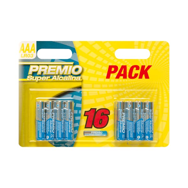 Pila super alcalina AAA-LR03 Premio