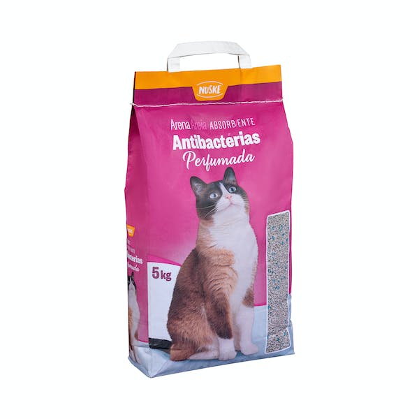 Arena para gato antibacterias Nuske perfumada