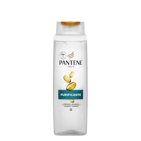 Champú Purificante Pantene cabello graso
