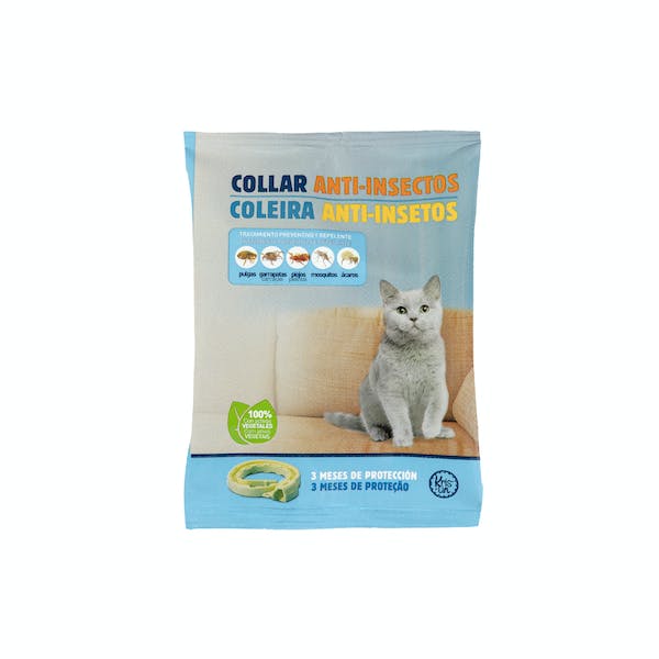 Collar anti-insectos gato Krislin