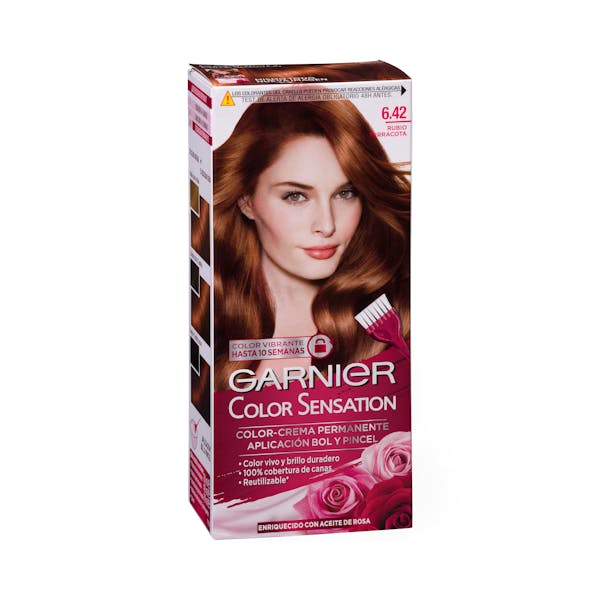 Coloración permanente Garnier 6.42 rubio terracota