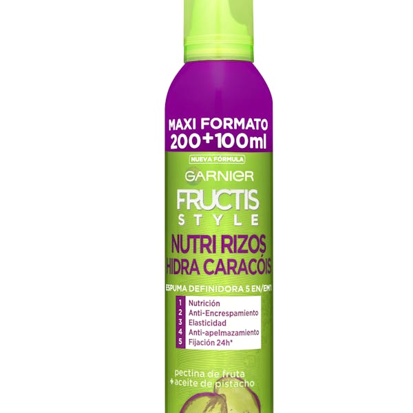Espuma hidra rizos fijación extra fuerte 04 Fructis