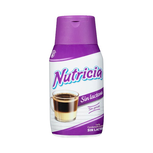 Leche condensada desnatada Nutricia sin lactosa