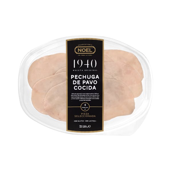 Pechuga de pavo natural Noel lonchas