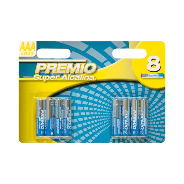 Pila super alcalina AAA LR03 Premio 3 Pila super alcalina AAA LR03 Premio