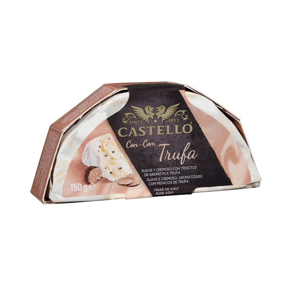 Queso brie con trufa Castello