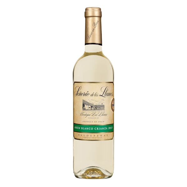 Vino blanco crianza D.O Valdepeñas Señorío de los Llanos