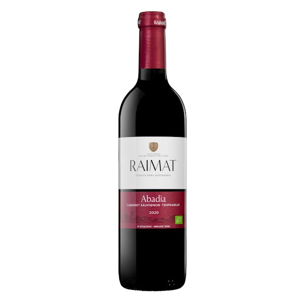 Vino tinto D.O Costers del Segre Raimat Abadía tempranillo