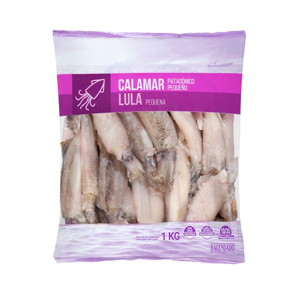 Calamar patagónico pequeño Hacendado ultracongelado