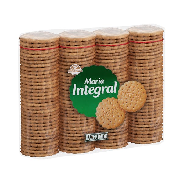 Galletas María Integral Hacendado
