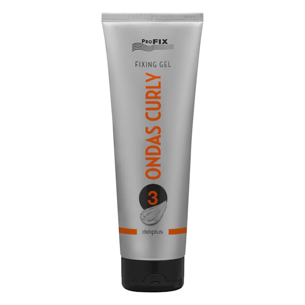 Gel fijador cabello Ondas Curly Deliplus fijación 3
