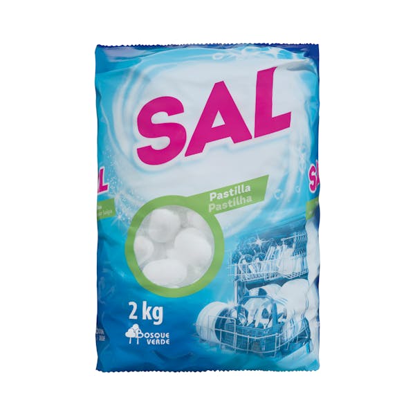 Sal lavavajillas Bosque Verde en pastillas
