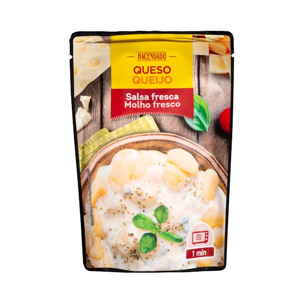 Salsa fresca Queso Hacendado